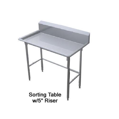 New Duke STW-60 Sorting Table W/Splash
