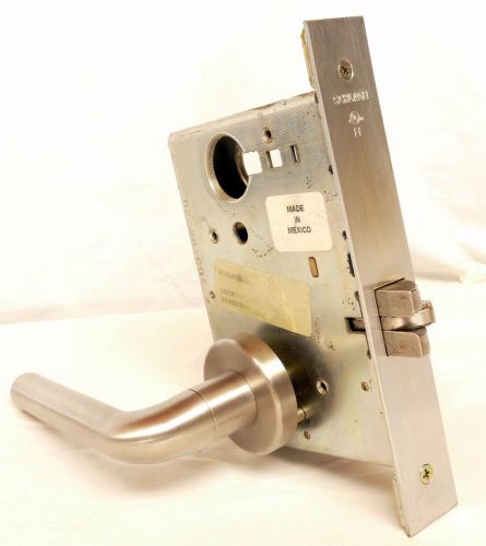 Schlage L9010 . Brushed nickel ( brass inside) Lock, Passage Function, Keyless,