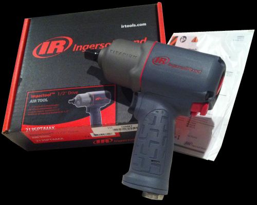 NEW! INGERSOLL RAND 2135PTIMAX 1/2&#034; TITANIUM PNEUMATIC AIR IMPACT WRENCH TOOL