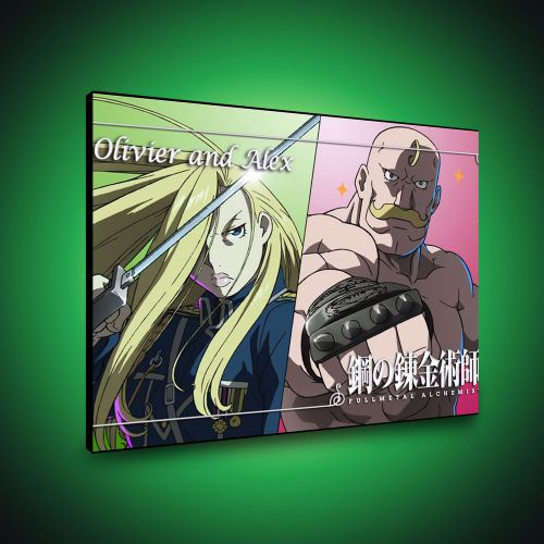 Anime,Fullmetal Alchemist,HD,Decal,Banner,Canvas Print,Wall Art