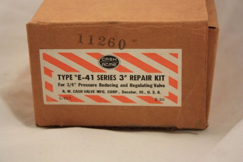 E-41 reducing and regulating valve repair kit 3/4 inch new in box