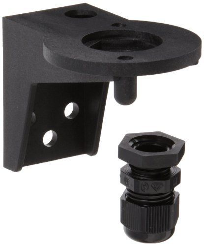 WERMA 960.000.02 Bracket for Surface Mounting, Pa A3x2g5/Schwarz, Black