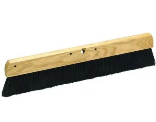 Marshalltown 24&#034; wood backed concrete broom 1762wq.4a for sale