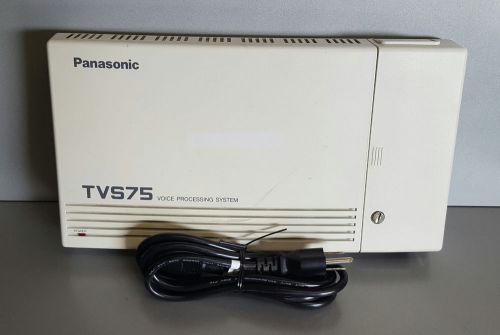 PANASONIC KX-TVS75 TVS75 VOICE PROCESSING SYSTEM VOICE MAIL