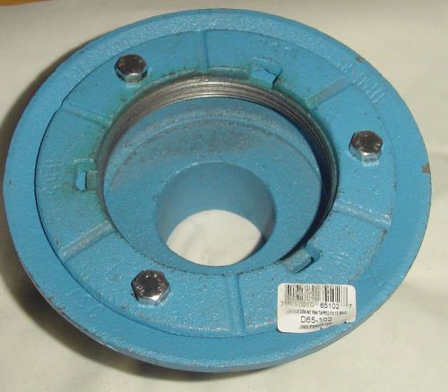 New~ floor/shower/cleanout #d65-102 2&#034; drain body &#034;code blue&#034; no-hub for sale