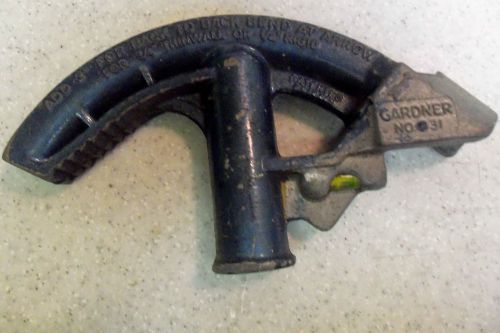 Gardner conduit pipe bender #931 for sale