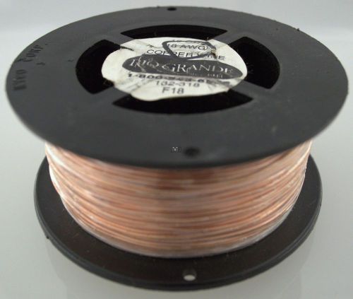 18AWG Bare Copper Wire Spool 1lb Ground Wire Grounding