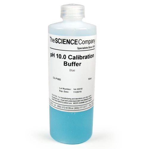 G-2010 pH Buffer Solution, 10.0, Calibration Solution, 16oz