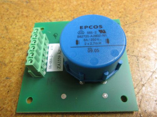 EPCOS 565-2 B82725-A2802-N1 8A 250V 06-484-2 ZA1559 AZ00 Board