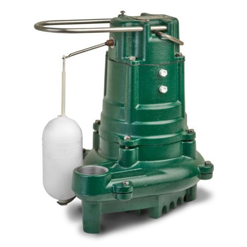 Zoeller 137-0001 m137 1/2hp flow-mate 115v automatic cast iron effluent pump for sale