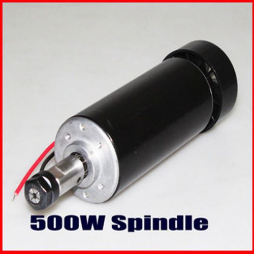 0.5kw spindle motor Air cooled spindle 1Pcs ER11 chuck CNC 500W Spindle Motor