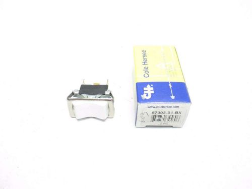 NEW COLE HERSEE 57003-01-BX ON-OFF-ON ROCKER SWITCH D502888