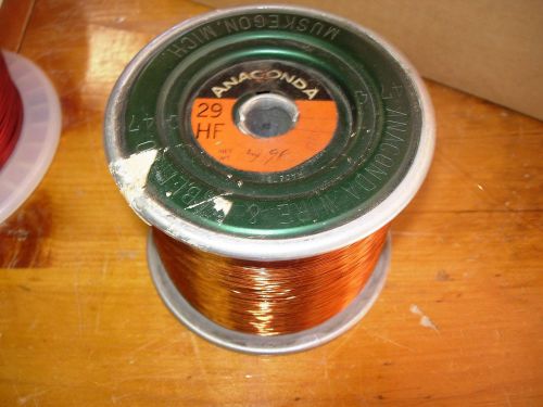 Magnet Wire, 29ga, Heavy Formvar, 5.5lbs, dated 1954