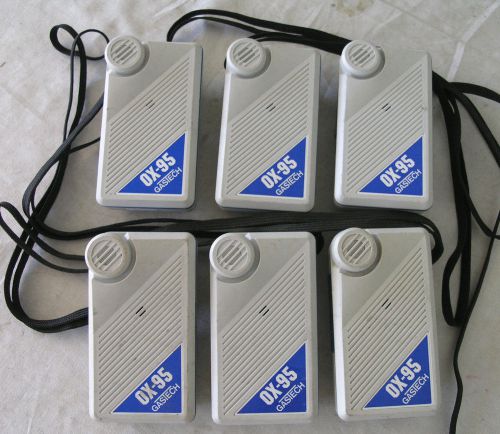 Gastech gas monitor ox-95  6 pieces lot oxygen meter safety o2 % 0x-95 tester for sale