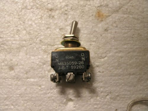 MS35059-26 Toggle Switch