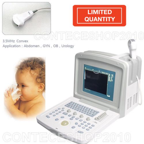 B-Ultrasound Diagnostic Scanner,Untrasound Machine CMS600B-3,3.5MHZ Convex Probe