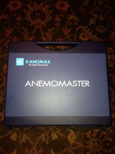Kanomax 6036-BG, Anemomaster Professional Hotwire Anemometer + Pressure Sensor