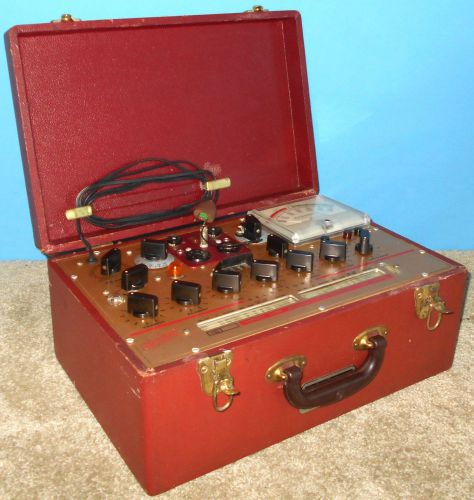 Hickok 6000 Dynamic Mutual Conductance Tube Tester Works Great!