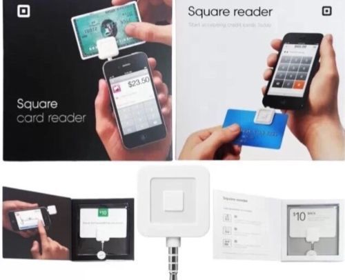Square Credit Card Reader for Apple and Android New Retail Packaging $10 credit