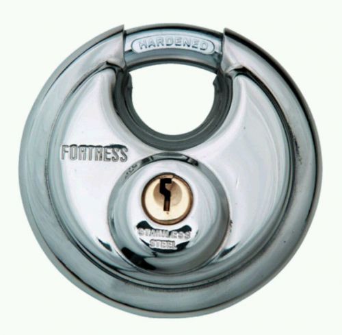 NEW FORTRESS STAINLESS STEEL PADLOCK