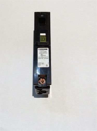 SQUARE D HOMELINE HOM120PCAFIC HOM120PCAFI  ARC-FAULT COMBO 20A  PLUG IN  NEW