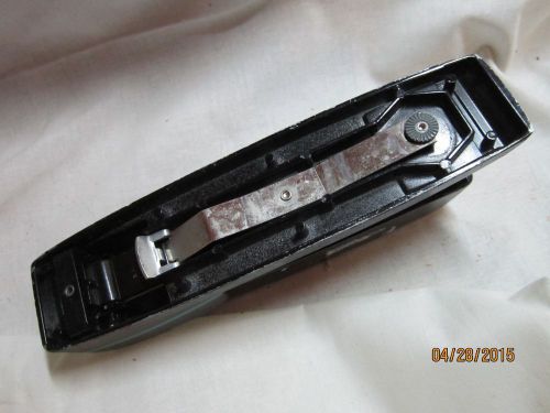 Vintage swingline stapler black green stripe metal 94-02 long island ny usa for sale