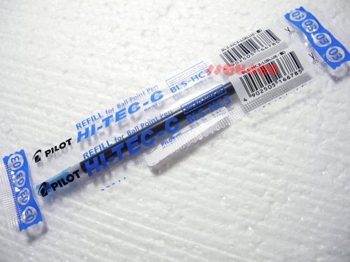 12 x Refills for Pilot Hi-Tec-C 0.3mm Ultra Fine Rollerball Gel Pen, Blue