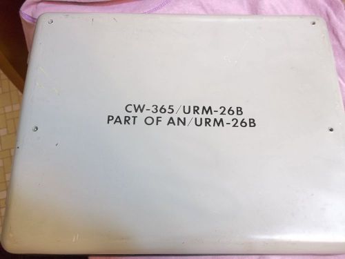 FRONT COVER FOR THE CW-365 URM-25B MILITARY SIGNAL GENERATOR
