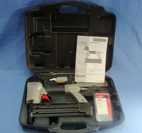 Porter cable bn200a 18 gauge brad nailer nail gun w/ 1&#034; &amp; 2&#034; brads included for sale