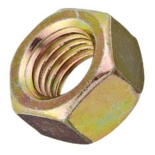 Small parts steel hex nut, zinc yellow-chromate plated, grade 9, 5/8&#034;-11 thread for sale