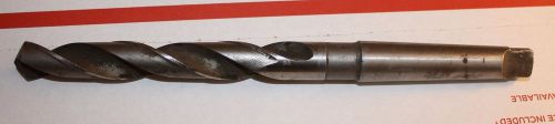 One 21/32” - mt#2, morse taper #2 drill bit – very good condition for sale