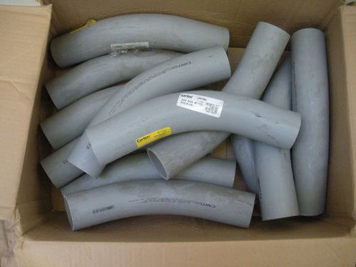 Lot of 12! cantex carlon above/underground pvc conduit 45-degree elbow ell sch40 for sale