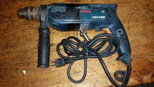 Bosch 1194VSR Hammer Drill 1/2&#034; w. 2 speed range gearbox