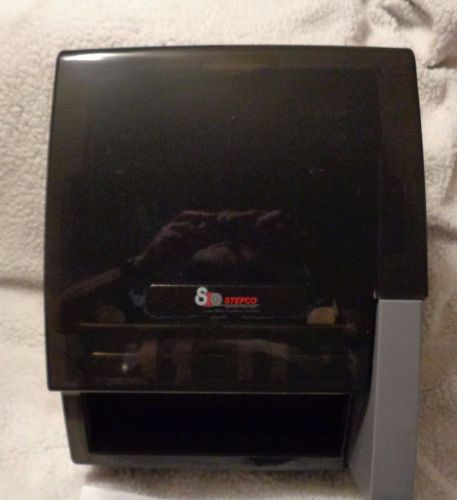 NEW Stefco Bump Bar Roll Paper Towel Dispenser - Smoke Black Model 92005