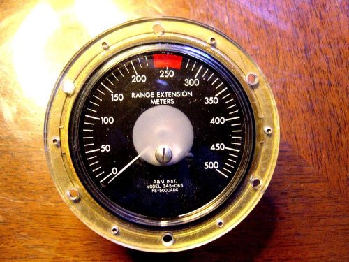 A&amp;M Instruments Model 345-065 Range Extension Meters   N.O.S