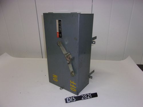 Federal pacific electric 240 volt 100 amp fused disconnect bus plug (dis2821) for sale