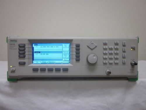 Anritsu 68059B 10 MHz to 26.5 GHz Synthesized CW Signal Generator - CALIBRATED!