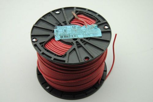 16 AWG Stranded Single Conductor, Red Hook-Up Wire, 105C 600V 500FT New