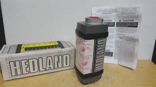 Hedland * oil &amp; petroleum flow meter * aliminum * pn: h701a-005 * new in  box for sale