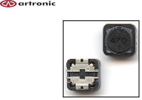 ART-US New Power Inductor 47uH SMD OLE WOLFF [OWIRH125-470M]  Qty=3pcs