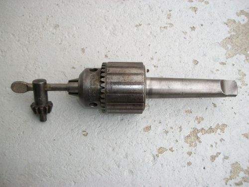 JACOBS NO. 36 3/16-3/4 CHUCK WITH 1 1/2 NO. 9R MORSE TAPER SHANK AND KEY