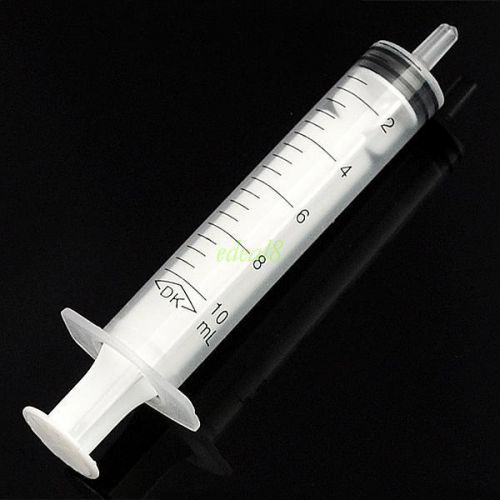 50Pcs 10ml Disposable Syringe Sampler For Accurate Hydroponic Nutrient Measuring
