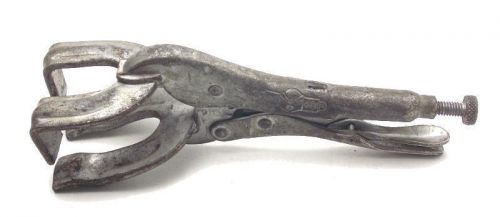 Vintage petersen dewitt 9r vise grip locking welders clamp pliers used for sale