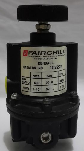 Fairchild Kendall 10222N PRESSURE REGULATOR MODEL10 0/10PSI