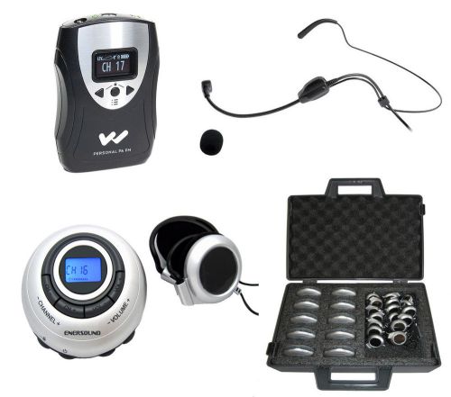 10-Person Portable Translation/Tourguide System