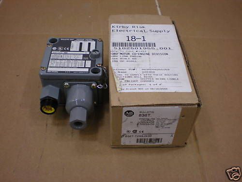 1 nib allen-bradley 836t-t253jx20 pressure control switch adj range 12-150 psi for sale