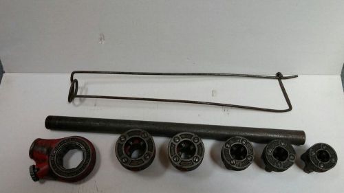 Ridgid O-R stock with set of 5 pipe dies