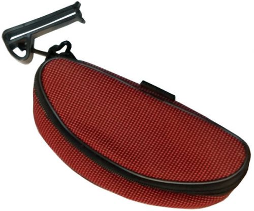 Glove Guard Zippered Soft Red Bag - Utility Guard End