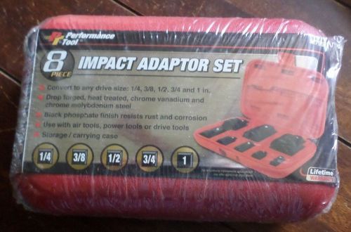 Brand New Performance Tool 8pc Impact Adaptor Set! Model M795 - Free Shipping!