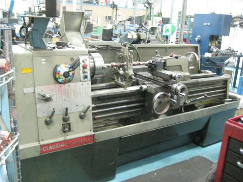 Clausing colchester series 17 engine lathe 17&#034; x 60&#034; sony digital readout geared for sale